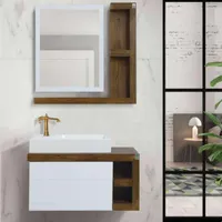 روشویی کابینتی و توالت فرنگی|لوازم سرویس بهداشتی|بروجرد, |دیوار