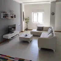 مبل ال شش نقره با جلومبلی