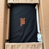 پارتی باکس jbl 120همراه باتری زاپاس و کیف نو آکبند|سیستم صوتی خانگی|قائم‌شهر, |دیوار