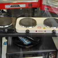 اجاق گاز برقی تک شعله و ۲ شعله رومیزی هیتر برقی|اجاق گاز و لوازم برقی پختوپز|رشت, نظری|دیوار