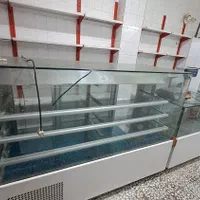 یخچال، ویترین خوابیده، به همراه جای ترازو