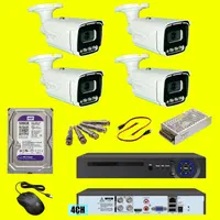 پک دوربین مداربسته 2.4MP دید درشب رنگی Eagle Tech|دوربین مداربسته|شیراز, زند|دیوار