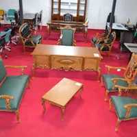میز اداری مدیریت کلاسیک مدل بلژیکی ست سلطنتی|دفتر کار|محمدشهر, |دیوار