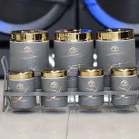 پاسماوری ۸ پارچه طرح سنگ درب طلایی تمان استیل|ظروف سرو و پذیرایی|قم, شهرک فاطمیه|دیوار