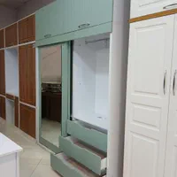 کمود کمدی دیواری درب ریلی ۱۸۰×۲۴۰|جاکفشی، کمد، دراور|کاشان, شهرک صنعتی کویر|دیوار