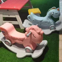 تعادلی دوکاره پونی، راکر کودک، خانه بازی