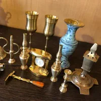 ساعت رومیزی برنجی|صنایع دستی و سایر لوازم تزئینی|تهران, مطهری|دیوار