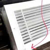 دریچه بازدید داکت اسپیلیت کانال سازی آلومینیومی|کولر آبی|کرج, شهرک نهال و بذر|دیوار