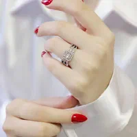 انگشتر نقره مدل مبینا جواهری رینک حلقه ست نقره015|بدلیجات|تبریز, |دیوار