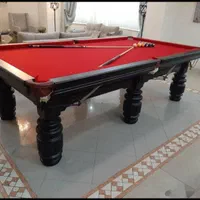میز بیلیارد پایه آهویی قابلیت ناهار خوری|ورزش‌های توپی|شیراز, شهرک گلستان|دیوار
