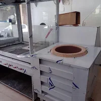 تنور گلی گردان هشتاد سانتی و کوچکتر خمیرکن