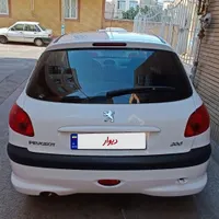 206 تیپ۲ مدل 1401 بیرنگ مشابه صفر|خودرو سواری و وانت|قزوین, |دیوار