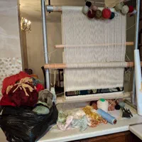 دار تابلو فرش/ چله کشی شده/ با تمام وسایل|لوازم خیاطی و بافتنی|تهران, خواجه نصیر طوسی|دیوار
