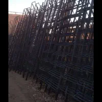 پله اهنی فلزی گرد صاف گردان پیچ نرده نردبان راهپله|مصالح و تجهیزات ساختمان|قزوین, |دیوار