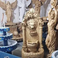 آبنما دیواری فایبرگلاس سبک مقاوم شیک خانگی ویلایی