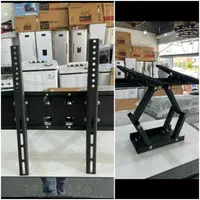 نگهدارنده تلوزیون دیواری ثابت دو بازو چرخشی گنجینه