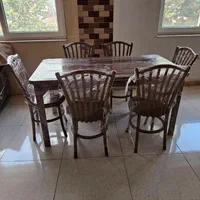 میزناهارخوری لهستانی|میز و صندلی غذاخوری|رشت, رودبارتان|دیوار