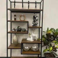 کتابخانه فلزی.روستیک.استند فلزی کد 10