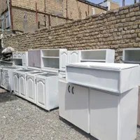 کابینت فلزی دسته دوم آشپزخانه ((خرید و فروش))|مصالح و تجهیزات ساختمان|مشهد, نظام دوست|دیوار
