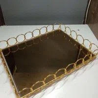 سرویس چینی سینی پذیرایی طلایی