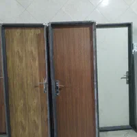 درب اتاق خواب و سرویس بهداشتی چوبی با چهارچوب|مصالح و تجهیزات ساختمان|تهران, شهرک ابوذر|دیوار