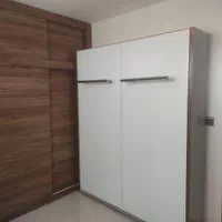 لارکس دیواری تاشو سفید براق کم جاتخت خواب کمجا|تخت و سرویس خواب|اصفهان, لیمجیر|دیوار