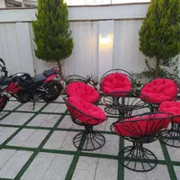 صندلی  مدل فلزی برای حیاط ۹۶۳