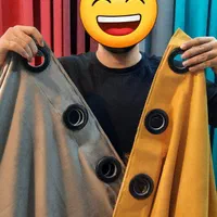 پرده آماده مخمل پتینه کد 88 دوماه