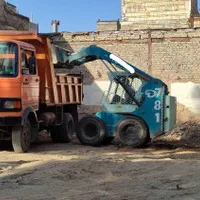 خاکبرداری با مینی لودر توماس بابکت تخریب نخاله خاک|خدمات حمل و نقل|مشهد, توس (بلوار توس)|دیوار