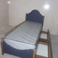 تخت خواب تک نفره شیک دیاموند|تخت و سرویس خواب|تهران, شهرک ابوذر|دیوار