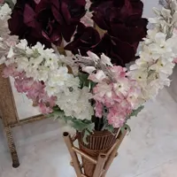 گل مصنوعی ساعت دیواری قاب|گل مصنوعی|تهران, مجیدآباد|دیوار