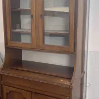 کتابخانه/بوفه کلاسیک چوبی
