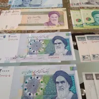 اسکناس جفت بانکی جمهوری|کلکسیون سکه، تمبر، اسکناس|شهرضا, |دیوار