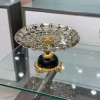 سرویس پذیرایی کریستال ۱۲ نفره ماریا پایه مشکی|ظروف سرو و پذیرایی|تهران, شوش|دیوار
