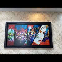 دو عدد تابلو بزرگ در ابعاد۱۳۵×۷۵|تابلو، نقاشی، عکس|تهران, کوهک|دیوار