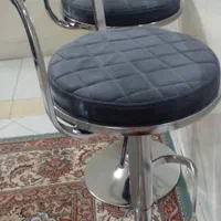 صندلی اپن جکدار استیل کروم با روکش پارچه‌ای|صندلی و نیمکت|تهران, یافت آباد جنوبی|دیوار