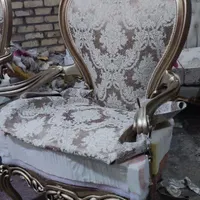 مبل دسته چوبی افسون سلطنتی تولیدی حیدری|مبلمان خانگی و میز عسلی|قم, امامزاده ابراهیم|دیوار