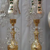 شمعدان طرح چک کریستال|صنایع دستی و سایر لوازم تزئینی|تهران, دولاب|دیوار