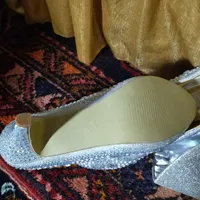 کفش نگین دار اصل هفت رنگ سایز40 و کیف|کیف، کفش، کمربند|تبریز, |دیوار