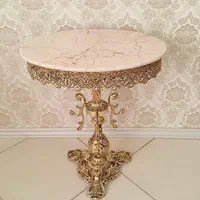 کنارسالنی میزتلفن میزتلفن شاخکی آبکاری برنز|صنایع دستی و سایر لوازم تزئینی|مشهد, طلاب|دیوار