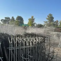 حفاظ نرده میلگردی محافظ خانه ویلا شاخ گوزنی|مصالح و تجهیزات ساختمان|شیراز, شهرک گلدشت حافظ‎|دیوار