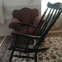 صندلی مادربزرگ صندلی راک تاج عقابی|صندلی و نیمکت|اردکان, |دیوار