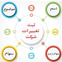 ثبت تاسیس و تغییرات شرکت و پلمپ دفاتر
