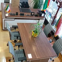 میز مدیریت آکا نماهایگلاس ال دار ۲ متر|دفتر کار|محمدشهر, |دیوار
