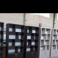 کتابخانه درب دار قفسه ای شبکه ای بایگانی|مبلمان اداری|اهواز, فولادشهر|دیوار