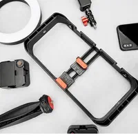 کیج گیج نگهدارنده گوشی موبایل  نور  ثابت رینگ لایت|دوربین عکاسی و فیلم‌برداری|مشهد, وکیل‌آباد|دیوار