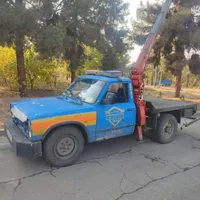 نیسان جرثقیل یدک کش دکل دار همراه سبد نفر بر|خدمات حمل و نقل|تهران, خاوران|دیوار