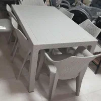صندلی پلاستیکی غذاخوری میز و صندلی باغ ویلا k1200|میز و صندلی غذاخوری|کرج, ملک‌آباد|دیوار