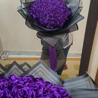 گل رز روبانی .سالگرد .تولد.خاستگاری.روز دختر|گل مصنوعی|تبریز, |دیوار