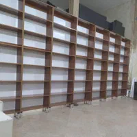 قفسه رنگی و سفید|کتابخانه، شلف، قفسه‌های دیواری|تهران, سازمان برنامه شمالی|دیوار